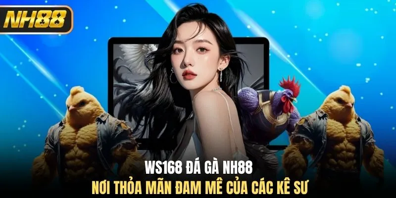 WS168 đá gà NH88 nơi thỏa mãn đam mê của các kê sư